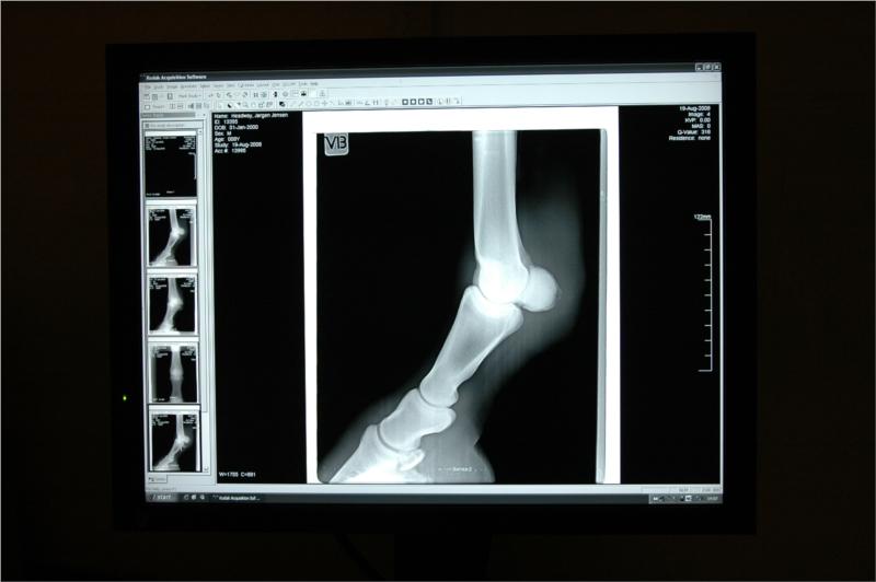 Klinikken råder over digitalt røntgenudstyr